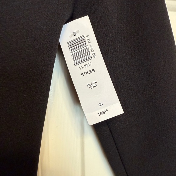 NWT Babaton Stiles Dress – Black, Size 00 (XXS) - Picture 7 of 9